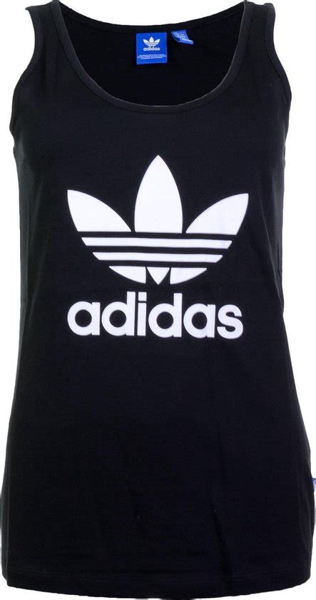 adidas tanktop zwart wit dames|adidas women's polo tank tops.